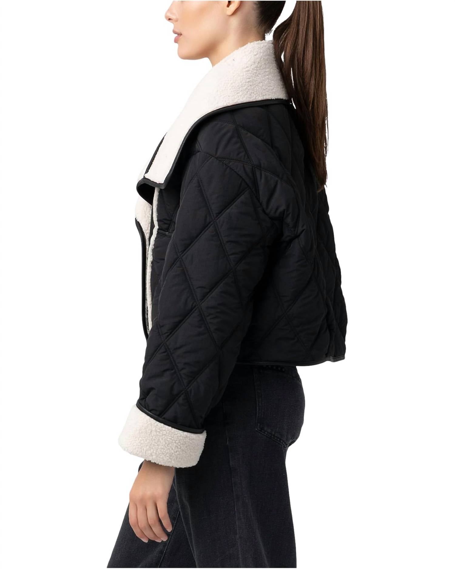 Blank - Second Wind Quilted Sherpa Jacket