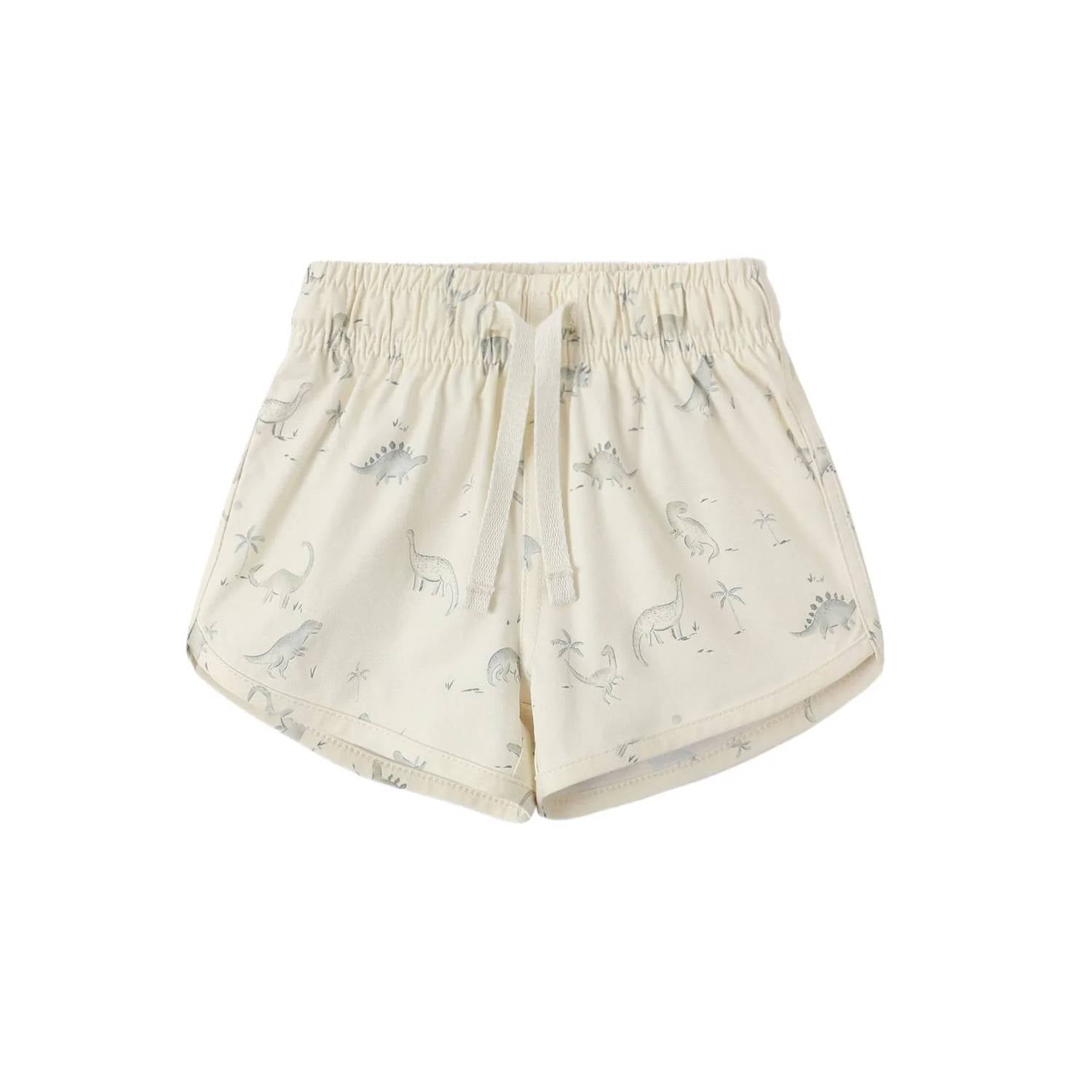 Quincy Mae - Boy's Print Elastic Waistband Swim Short