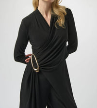 Joseph Ribkoff - Silky Knit Wide-Leg Jumpsuit