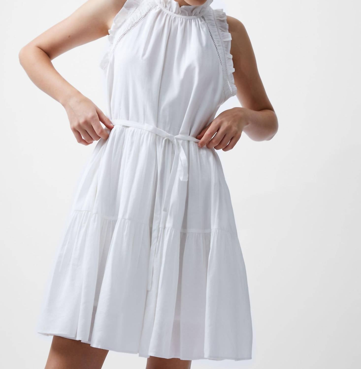 French Connection - Emily Tiered Flared Dress