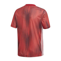 adidas Boy's Tiro 19 Short Sleeve Jersey in power red - kids' t-shirt - detail view