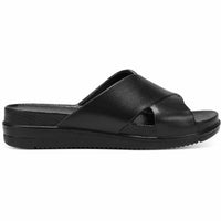 Sun + Stone - Women's Islla Crisscross Slide Wedge Sandals