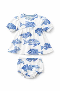 Briton Court - Girl's Eden Swing Top With Matching Bloomer Set