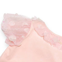 Doe A Dear - Girl's Moon And Star Embellished Tee