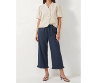 Naked Zebra - Ruffle Detail Capri Pants