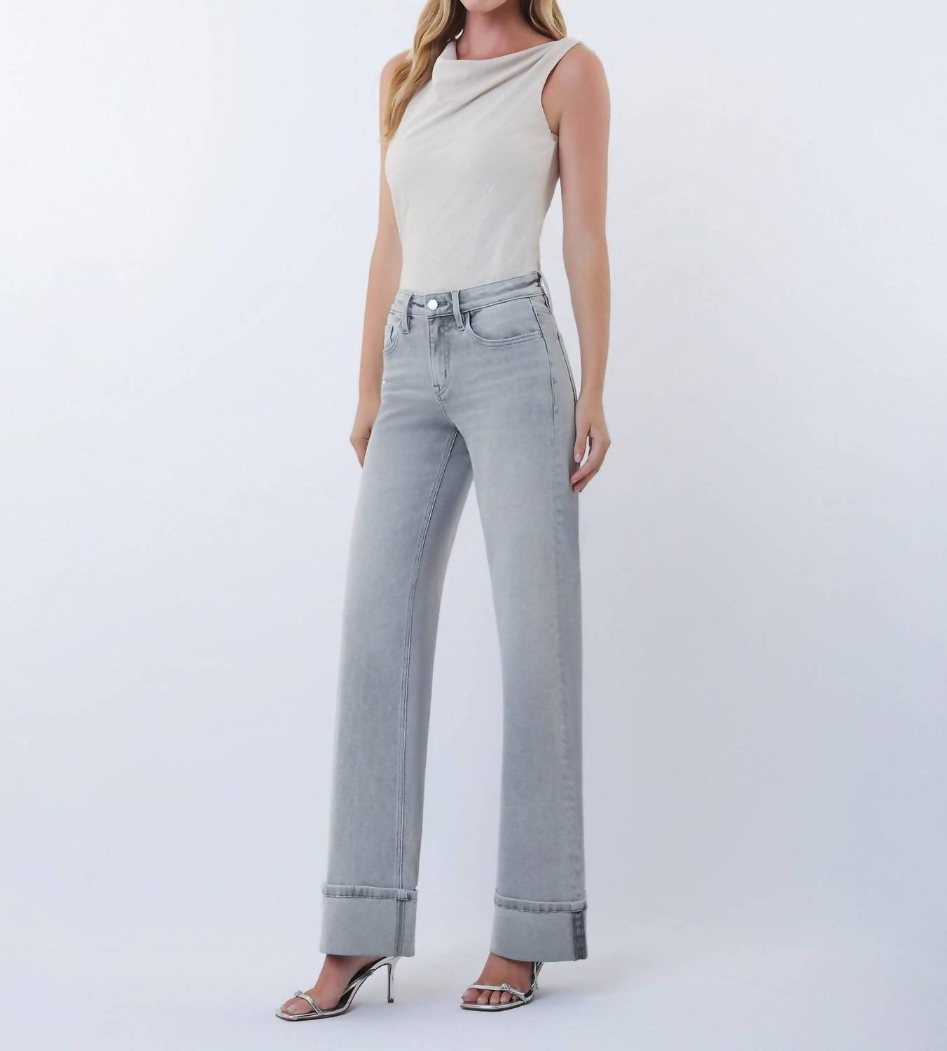 Flying Monkey - Cuffed Denim Jeans
