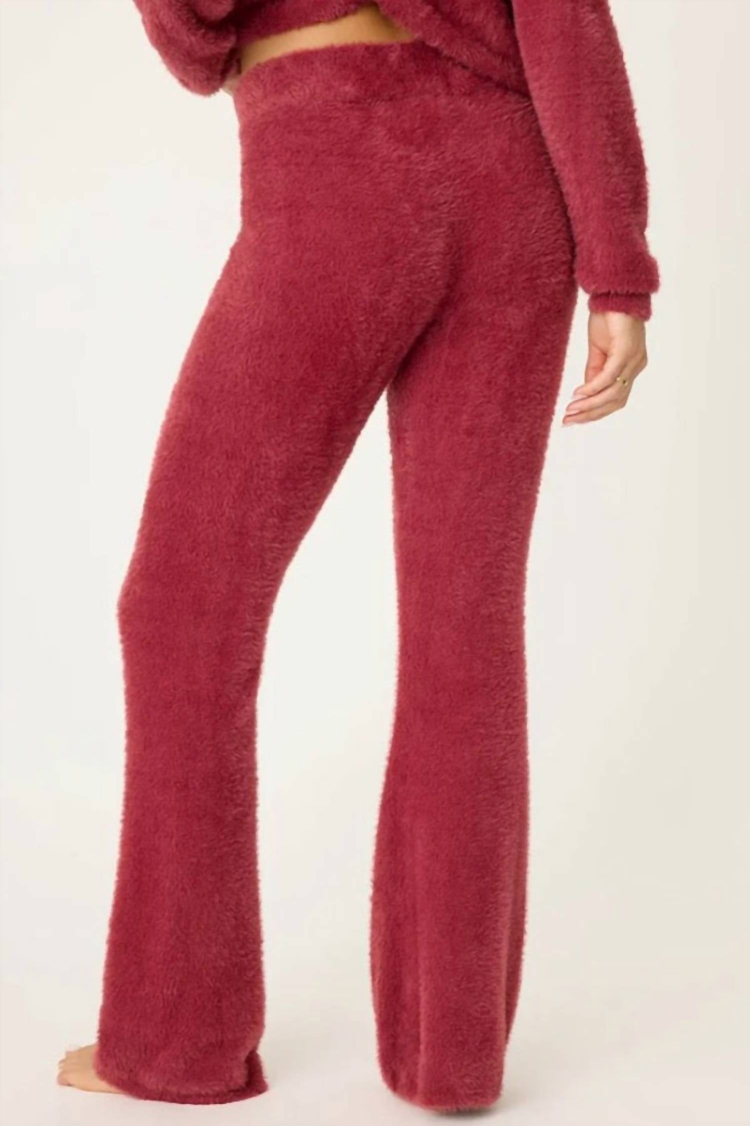Pj Salvage - Full Of Holiday Spirit Feather Knit Lounge Set