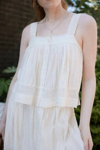 Frnch - Lalita Square Neck Top