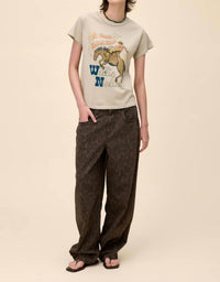 Daydreamer - Willie Nelson Horse Called Music Reverse Gf Tee