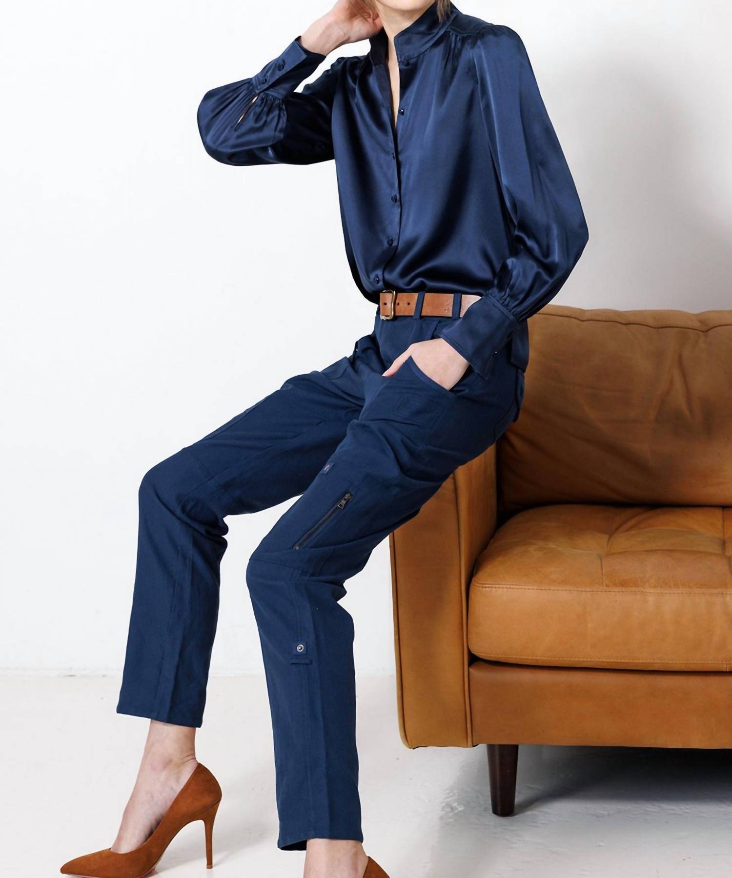 Go By Go Silk - High Profile Blouse