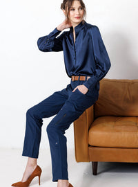 Go By Go Silk - High Profile Blouse