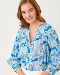 Lilly Pulitzer - Andria Pullover Blouse