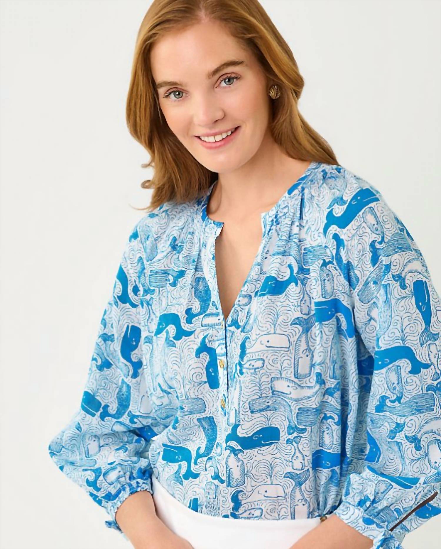 Lilly Pulitzer - Andria Pullover Blouse