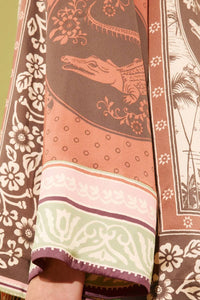 Alemais - Alberta Wide Long Sleeve Silk Shirt