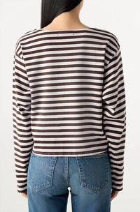 Amo - Hepburn Striped Top