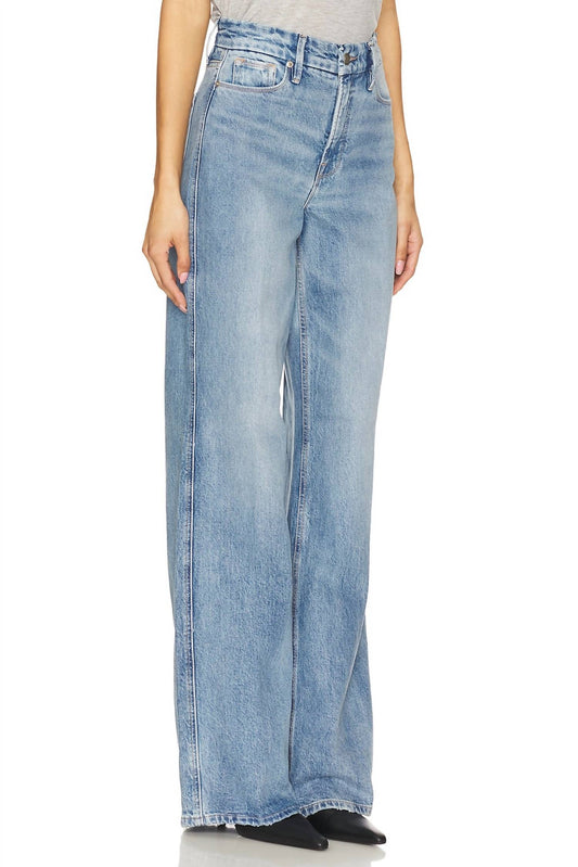 Good American - Good Skate High-rise Wide-leg Jeans