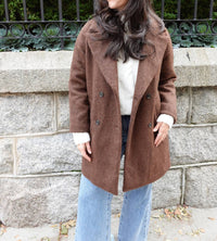 The Korner - Collar Wool-blend Jacket