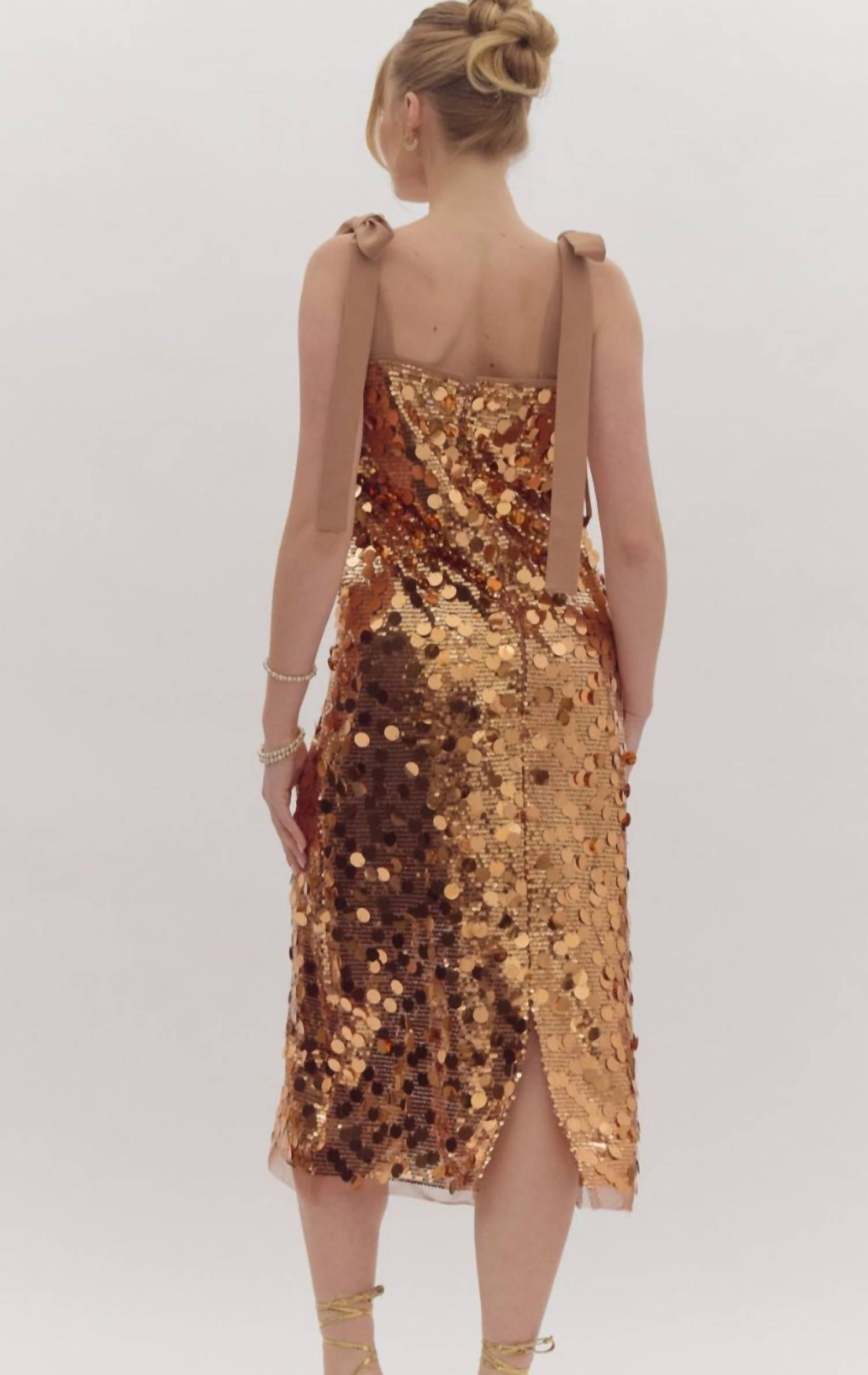 Entro - Rena Sequin Dress