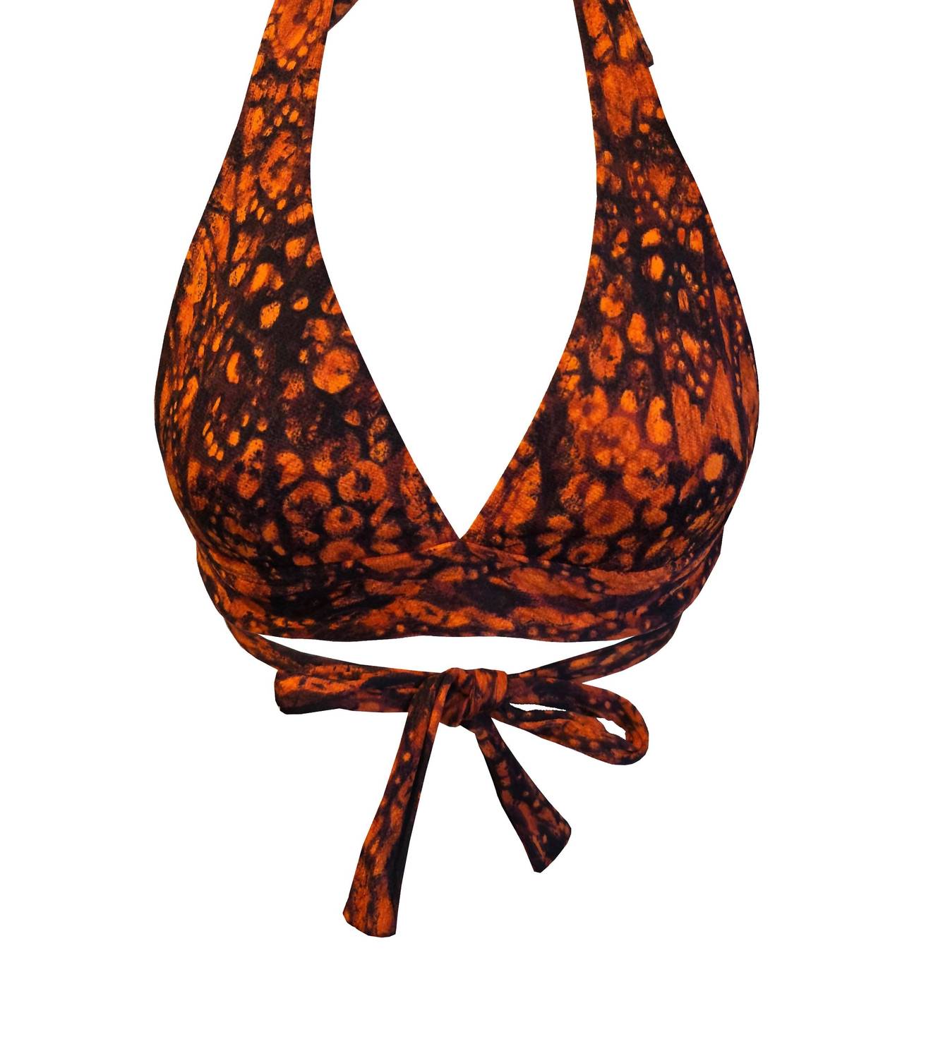 Malibutique - Snake Bikini Halter Top