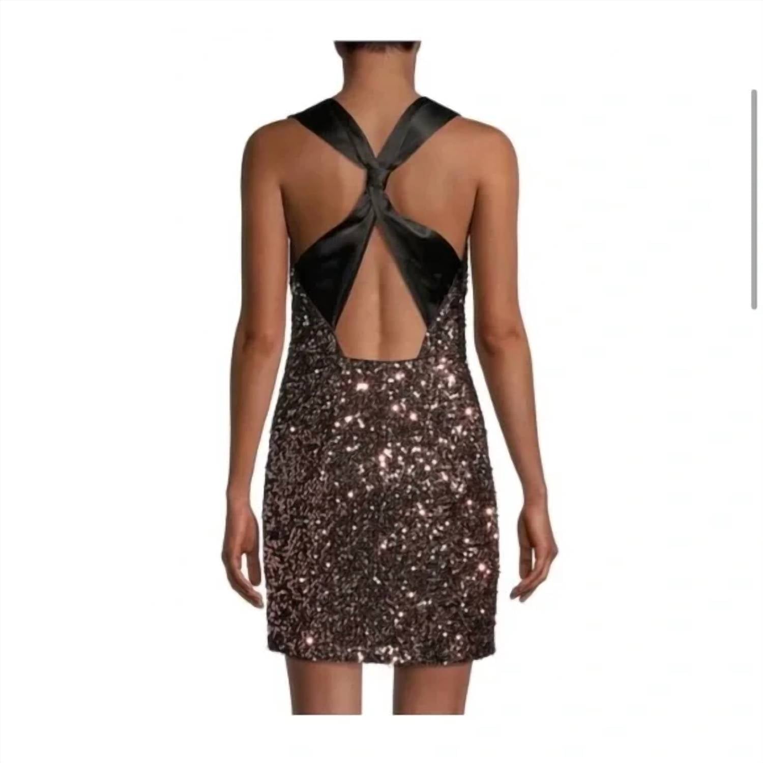 Milly - Vivi Tinsel Sequin Mini Dress