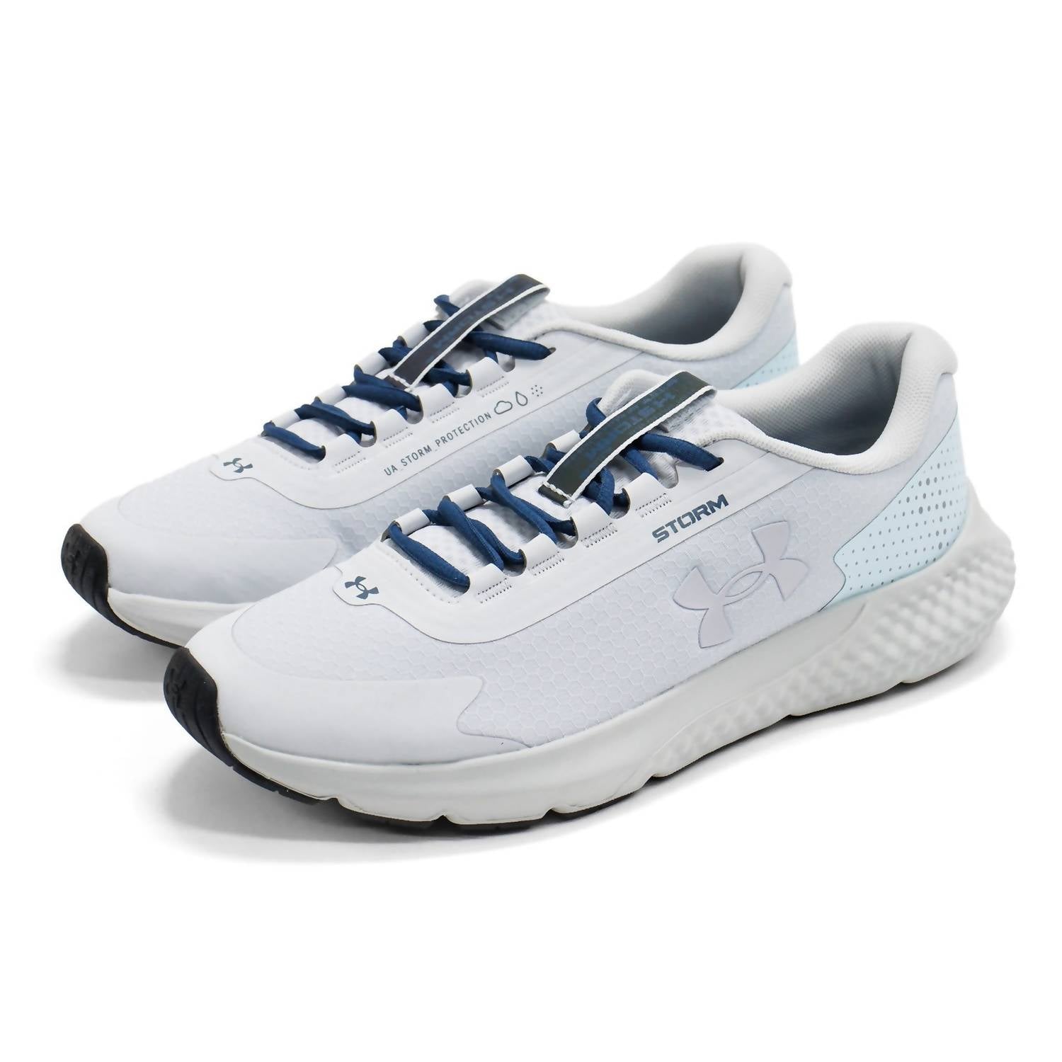 UNDER ARMOUR Women's Charged Rogue 3 Storm Running Shoe in halo gray - women's shoe