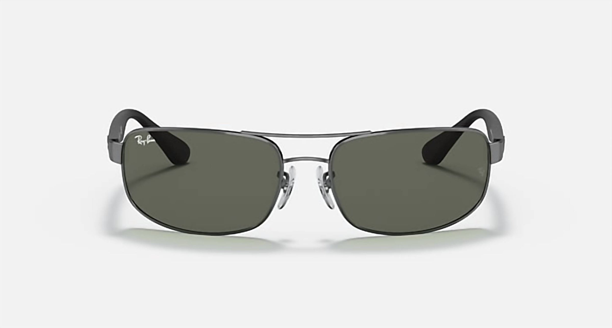 Ray Ban - Men's Full Rim Rectangular Non Polarized Sunglasses 3445 - 004 - 61