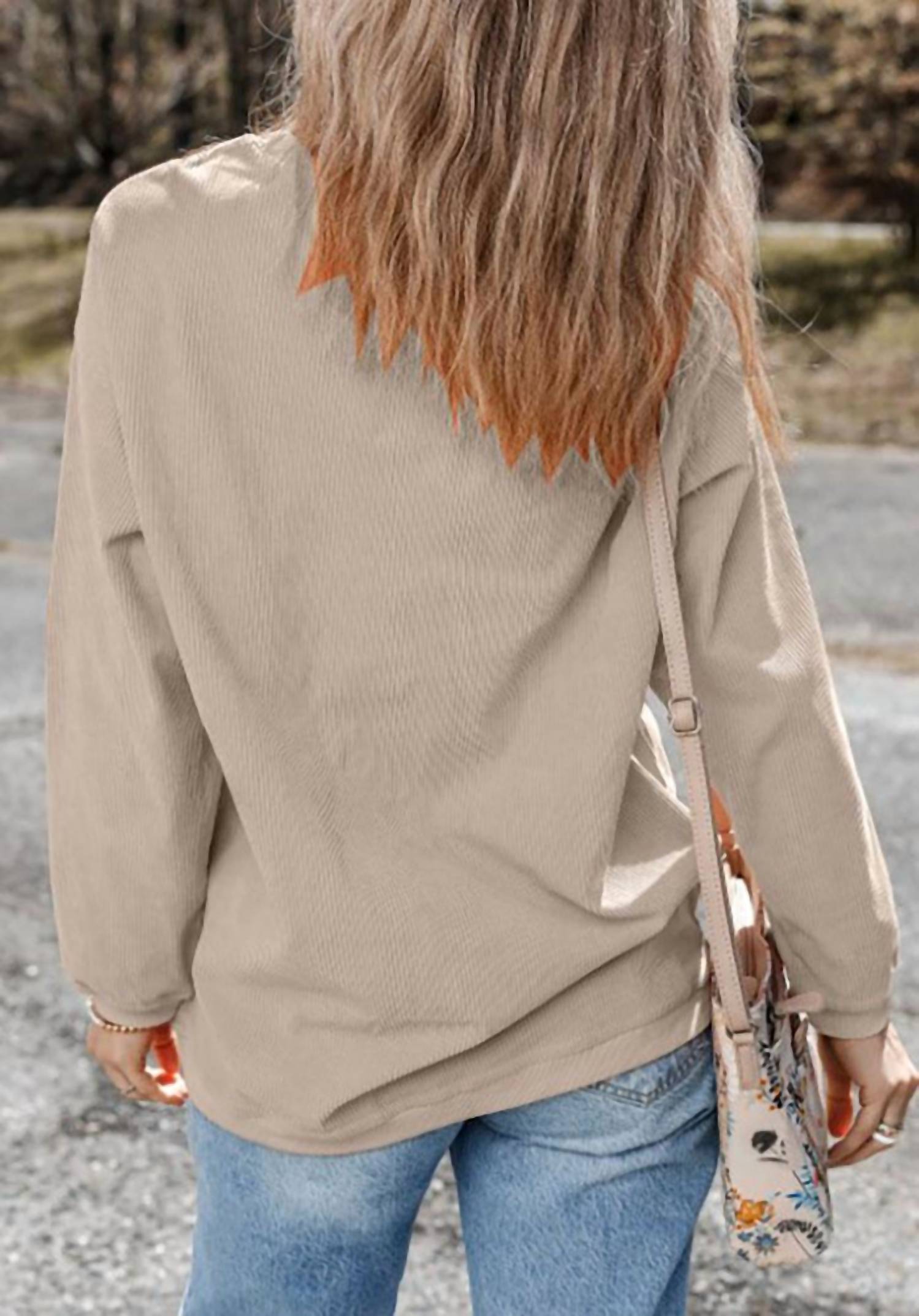 Legend Or Lies - Twisted Ribbed Game Day Baggy Sweatshirt