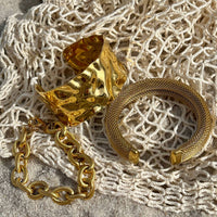 Ellie Vail - Roxi Hammered Cuff Bracelet