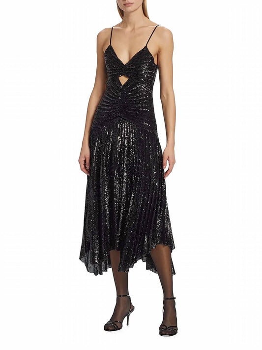 A.L.C. - Lou Sequin Midi Dress