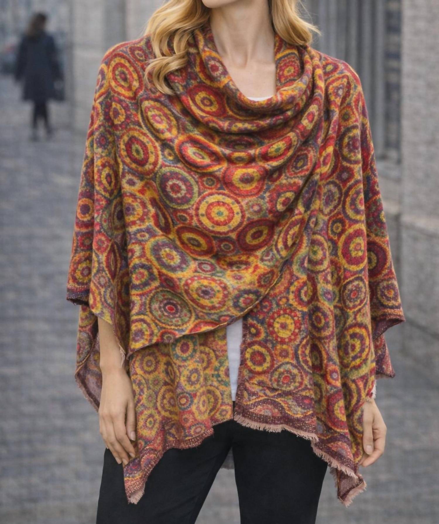 Rapti Fashion - Reversible cashmere shawl
