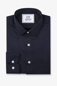 Alynn - Men's Finn Untuckable Slim Fit Dress Shirt
