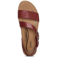 Aetrex Women's Tamara Sandal in red - women's sandal - view 5