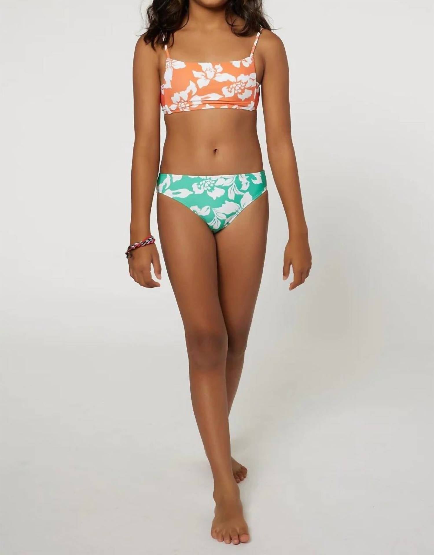 O'Neill - Girls Oasis Square Neck Bralette Swim Set