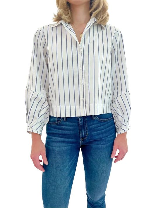 Finley - Emmy Pinstripe Button Down Shirt