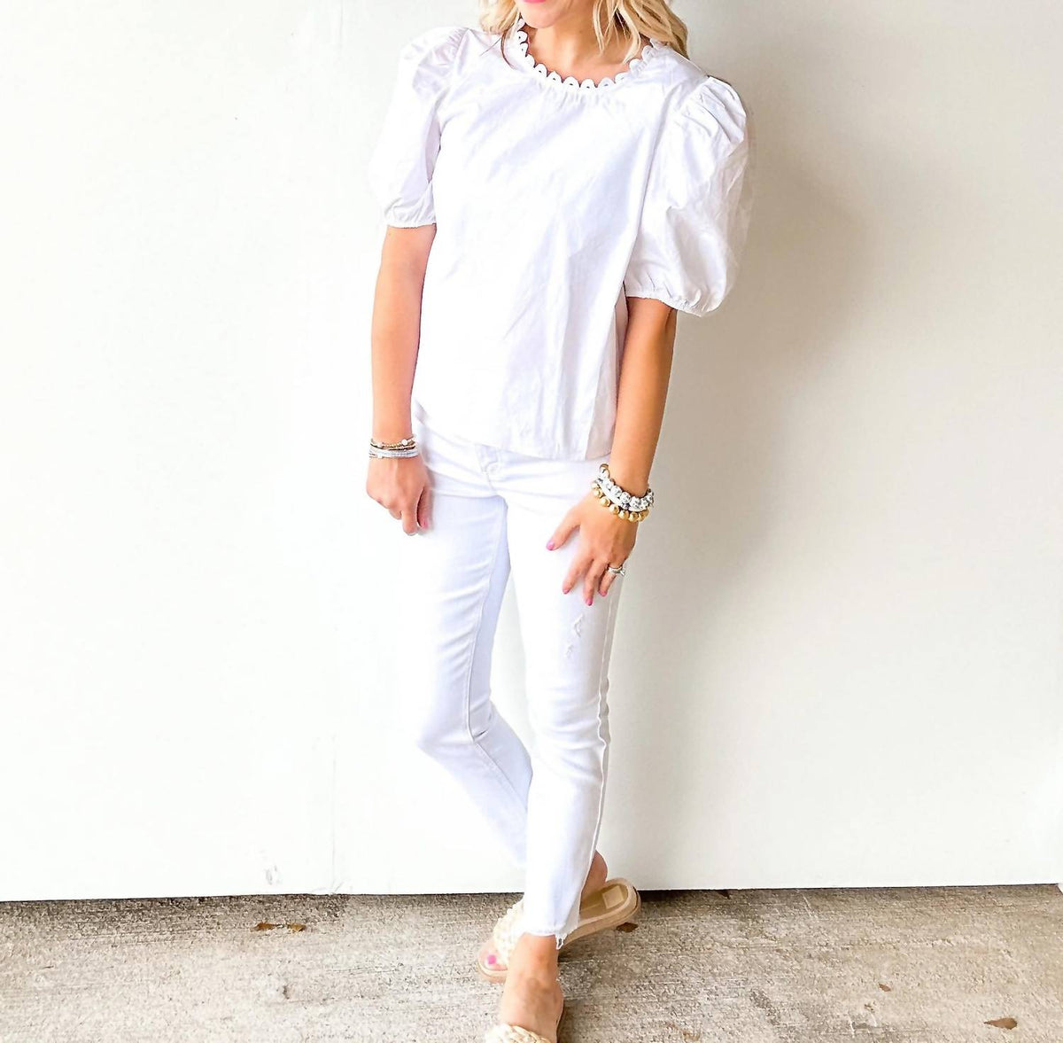 2.7 August Apparel - Orchid Blouse