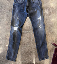 REPLAY Men's Anbas Slim Fit Distressed Jean in grey - men's jeans