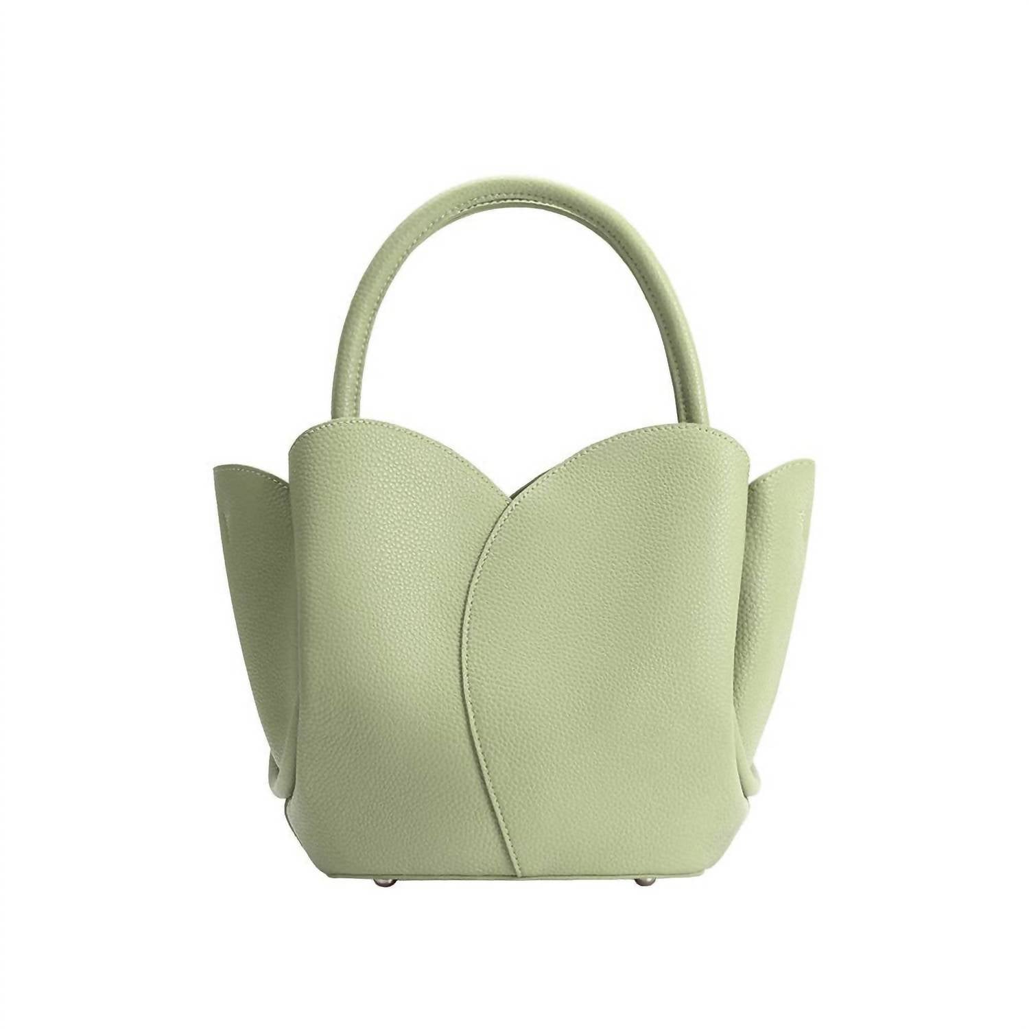 Melie Bianco - Women's Tulip Leather Top Handle Bag