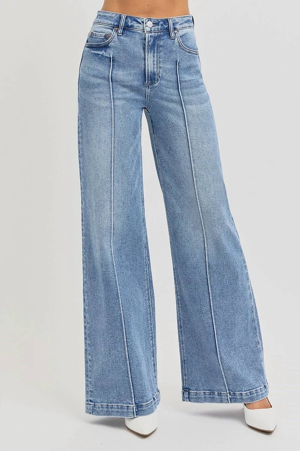 Risen - Chloe Pintuck Detail Jeans