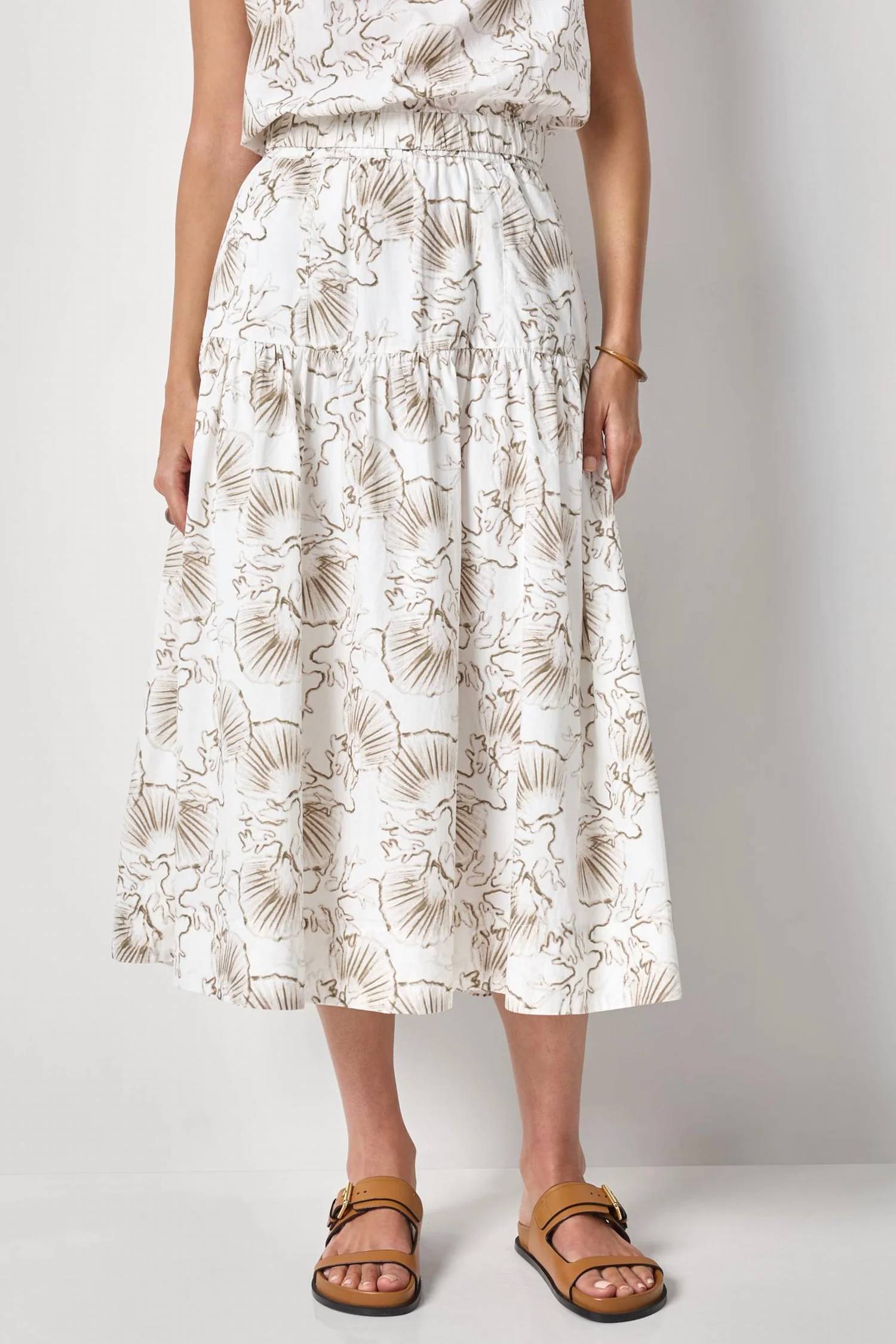 Lilla P - Poplin Yoke Skirt