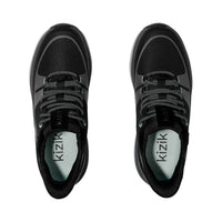 kizik Women's London Low Top Sneakers in black - women's sneaker - view 6