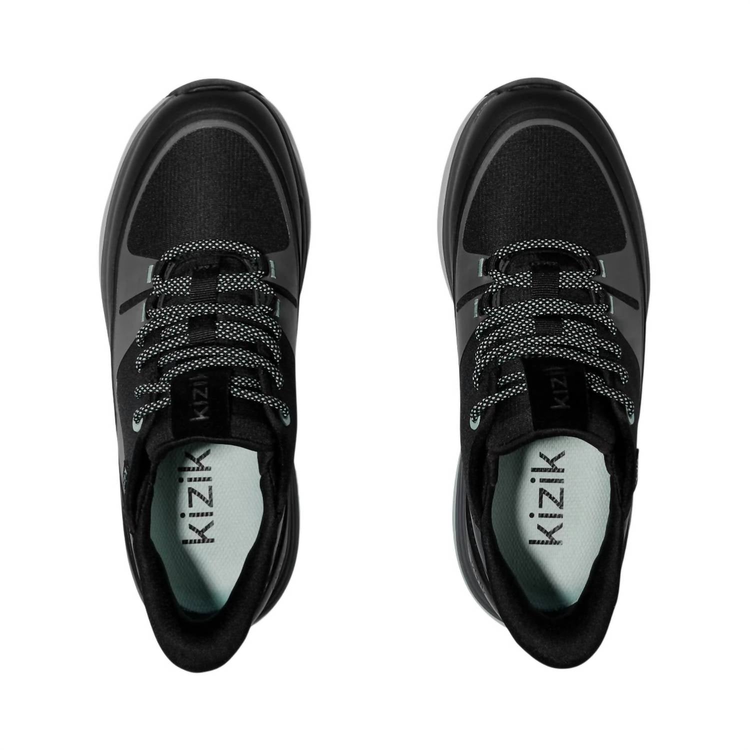 kizik Women's London Low Top Sneakers in black - women's sneaker - view 6
