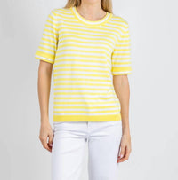 Leo & Ugo - Athena Crewneck Stripes Sweater