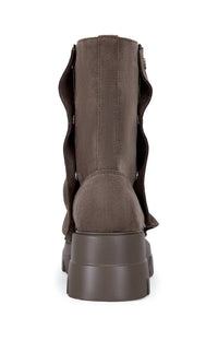 Azalea Wang - Women's Bharti-cocoa Flat Bootie