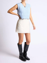 Sage The Label - Clarke Cable Knit Sweater Vest