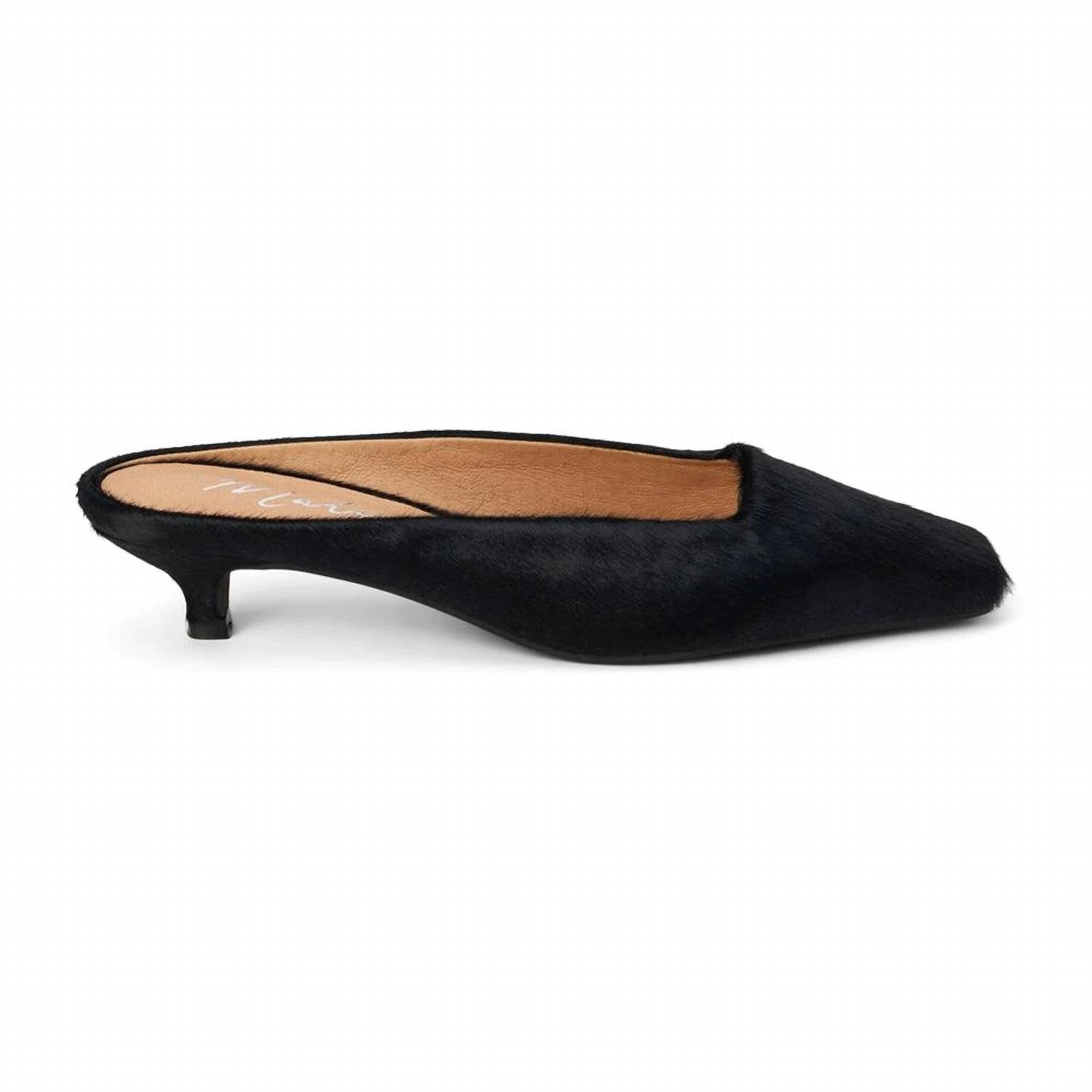 Matisse - Women’s Classy Square Toe Kitten Heel Mules