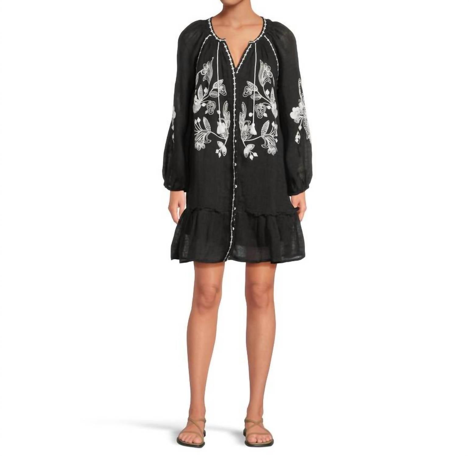 Tommy Bahama - Linen Gauze Tunic Coverup Dress