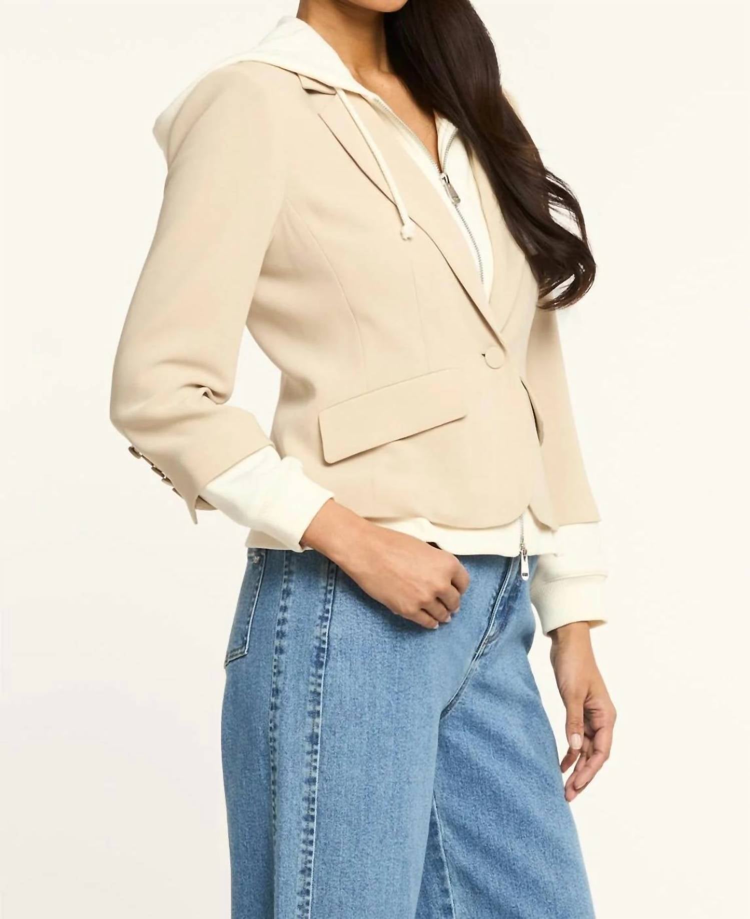 Cinq A Sept - Zip Up Le Petit Khloe Blazer