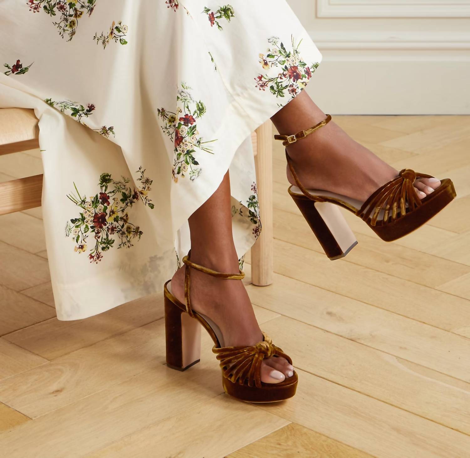 Loeffler Randall - Women's Rivka Knot Platform Sandal