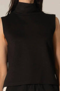 P.Cill - Clean Cut Mock Neck Modal Tank Top