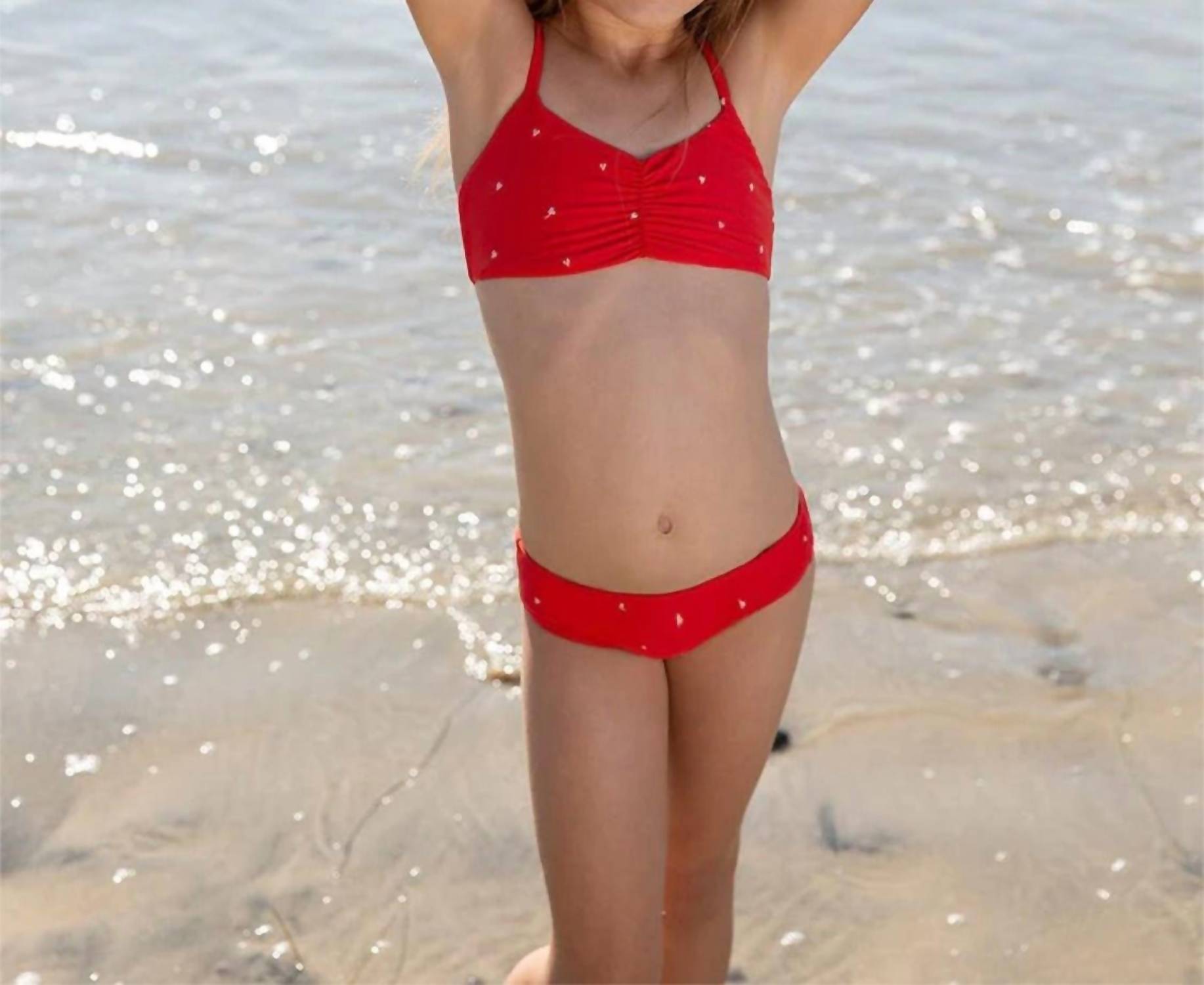 Pq Swim - Kids Heart Anna Bikini Set